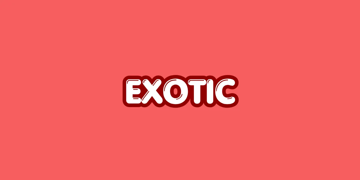4G MIX & MATCH ( EXOTIC )